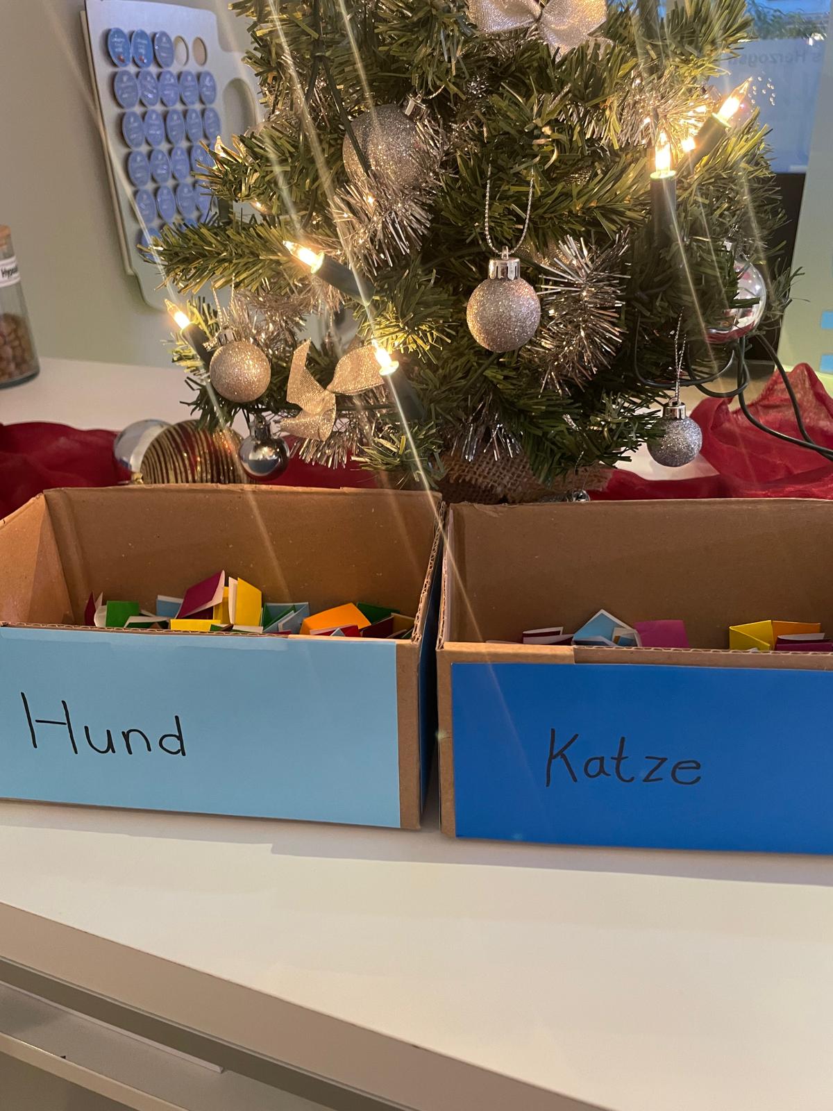 ....und ziehen Sie ein Los!